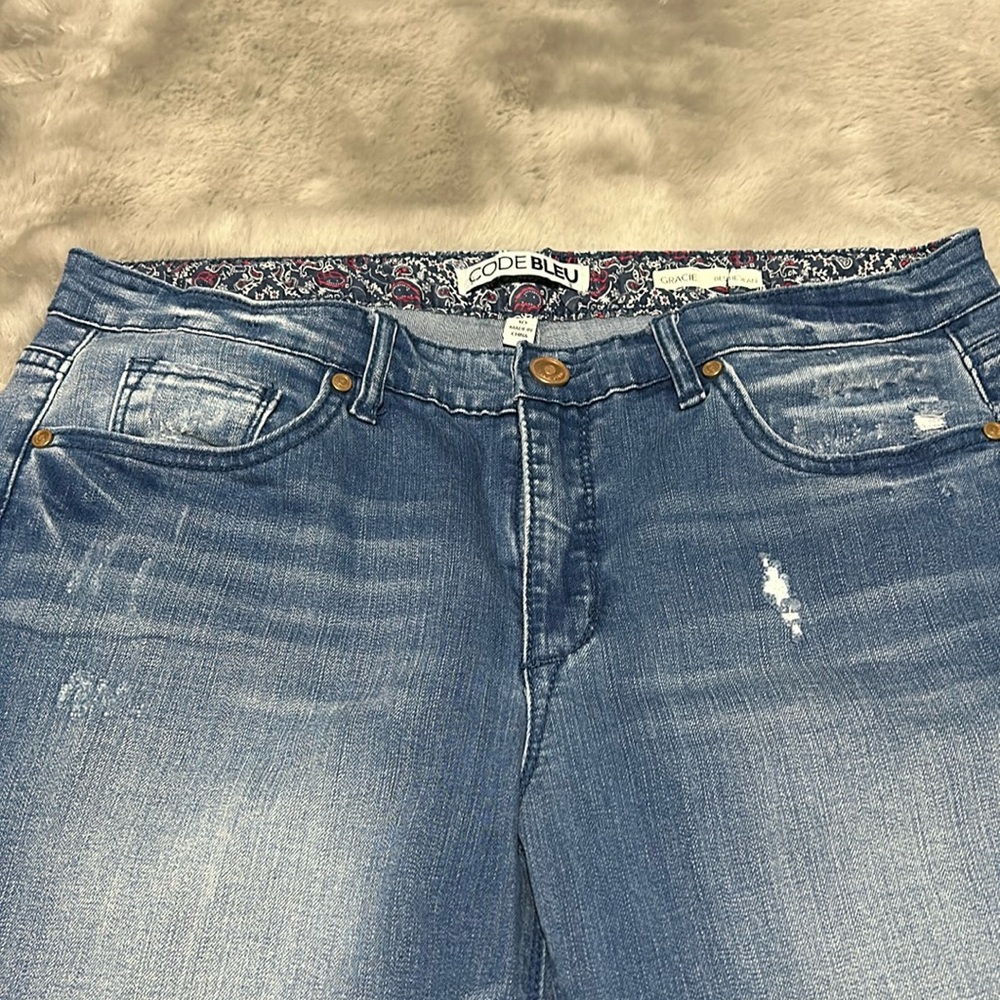 Code Bleu brand ankle jeans